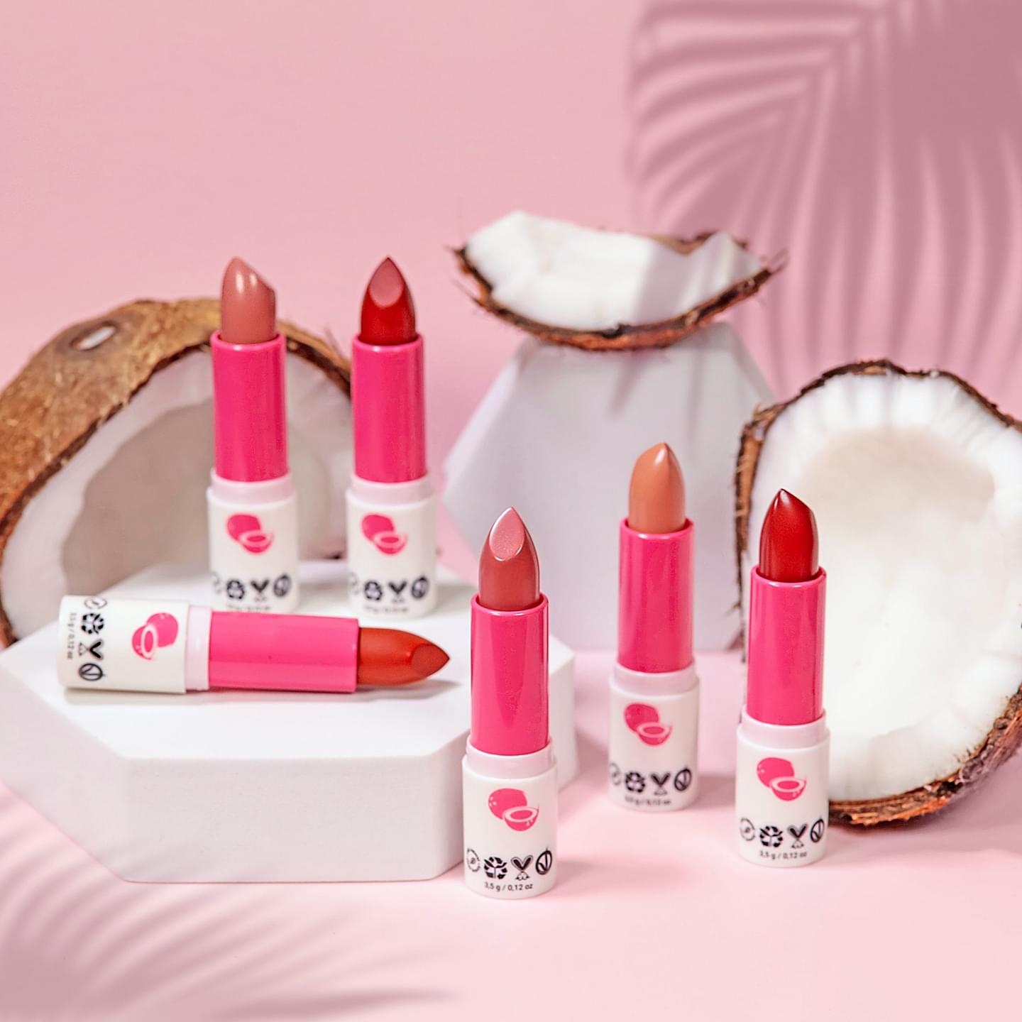 Moisturizing Coconut Lipstick- Amaretto image