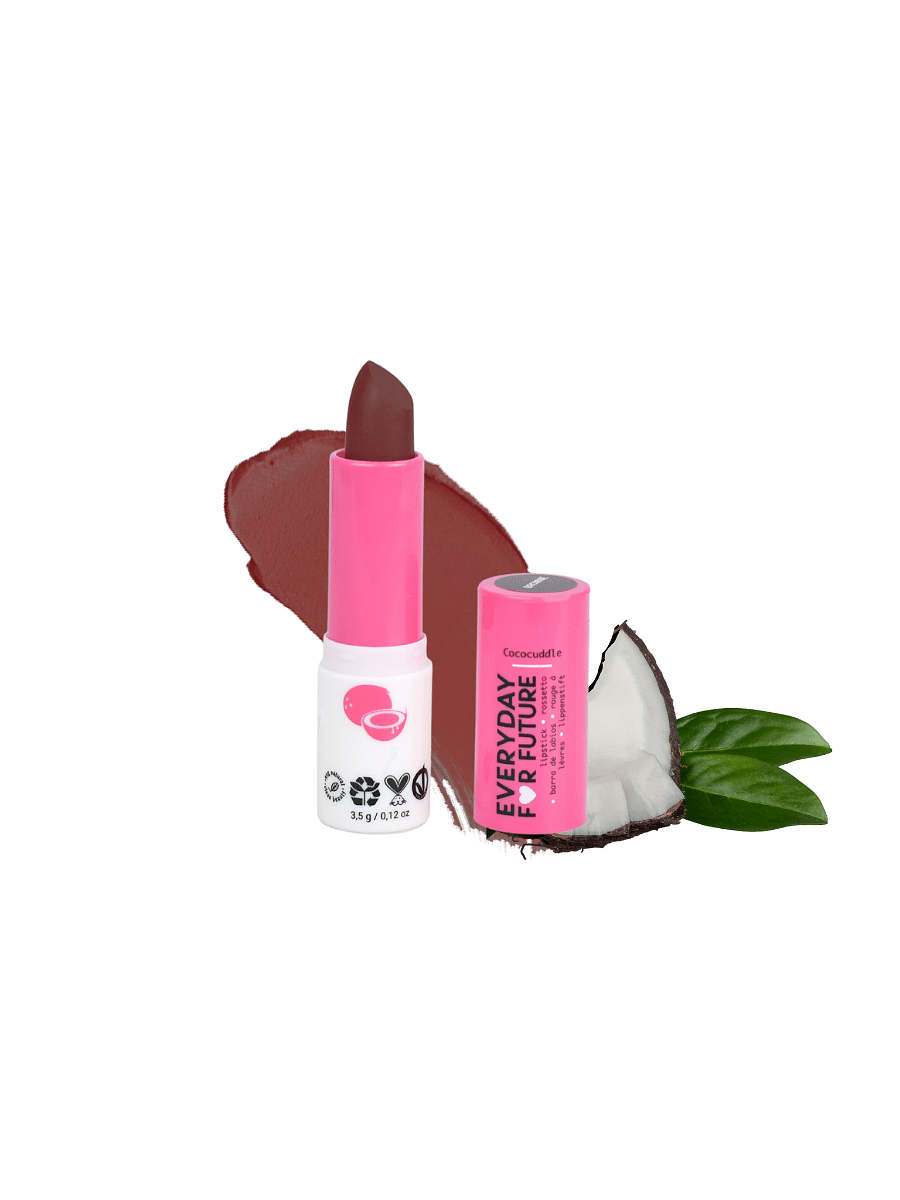 Moisturizing Coconut Lipstick - Brownie image