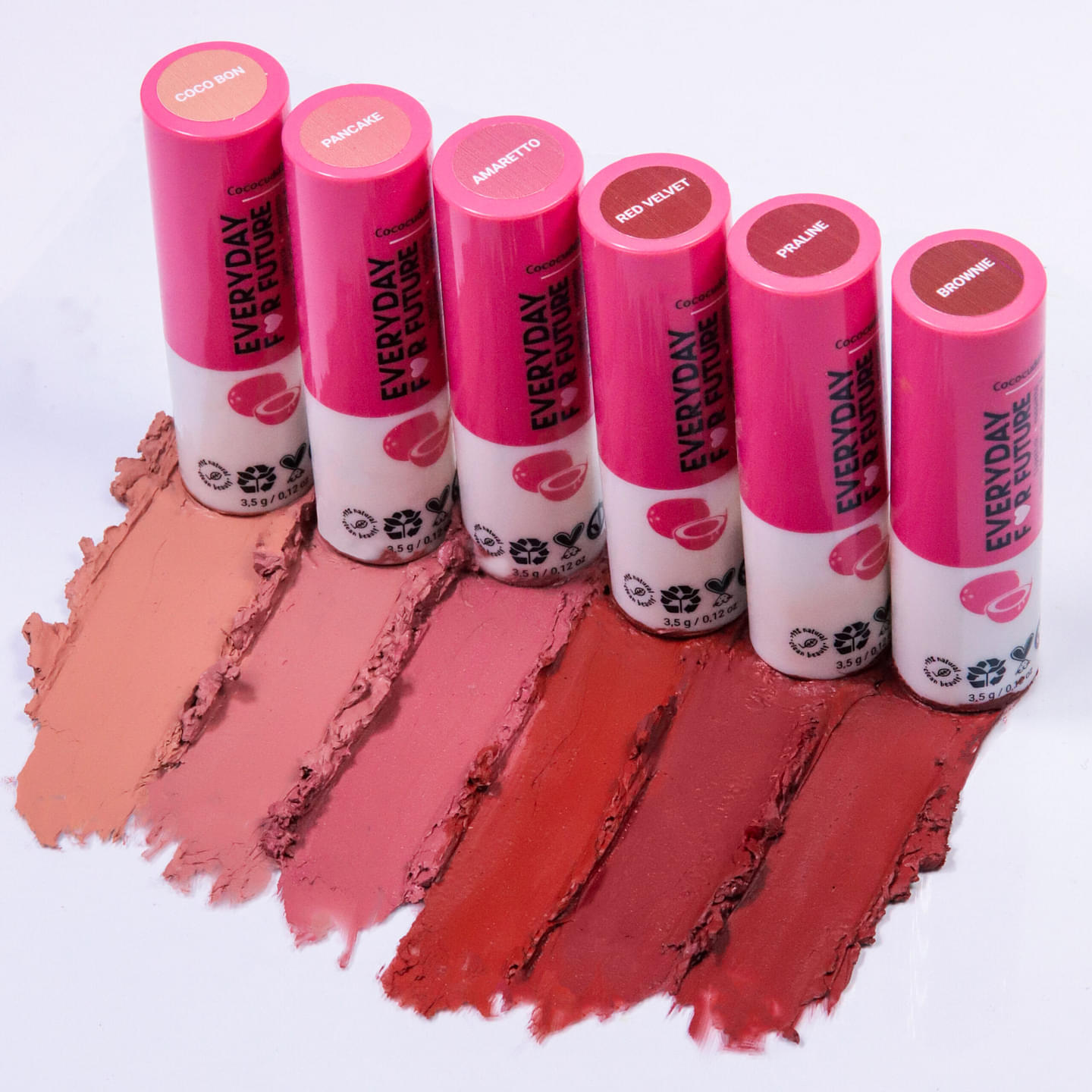 Moisturizing Coconut Lipstick - Pancake image
