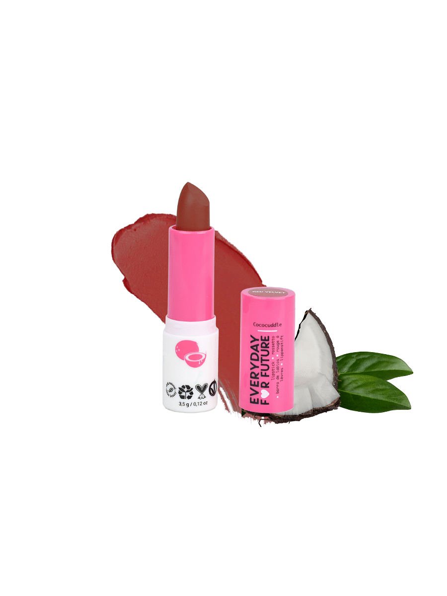 Moisturizing Coconut Lipstick - Red Velvet image