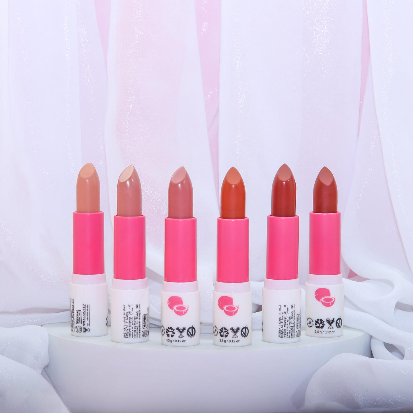 Moisturizing Coconut Lipstick - Red Velvet image