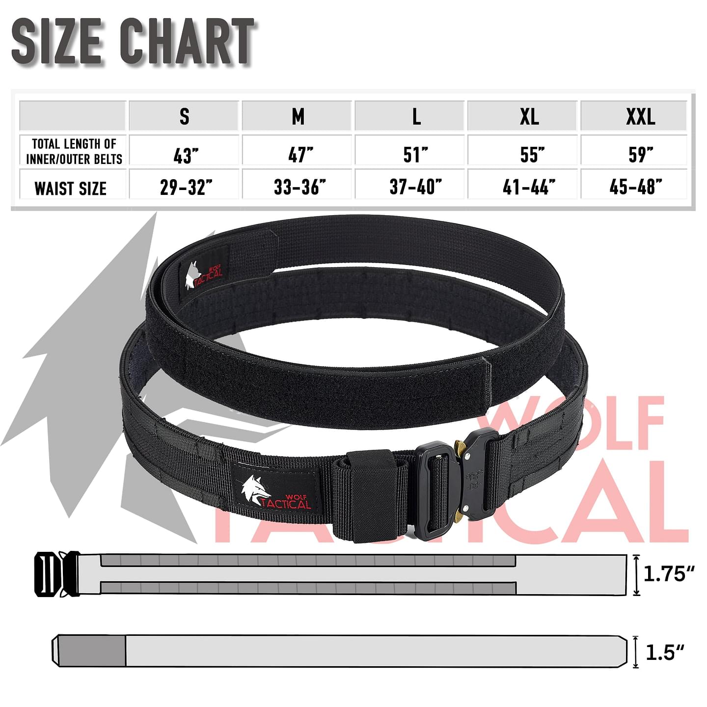 MOLLE Duty Belt