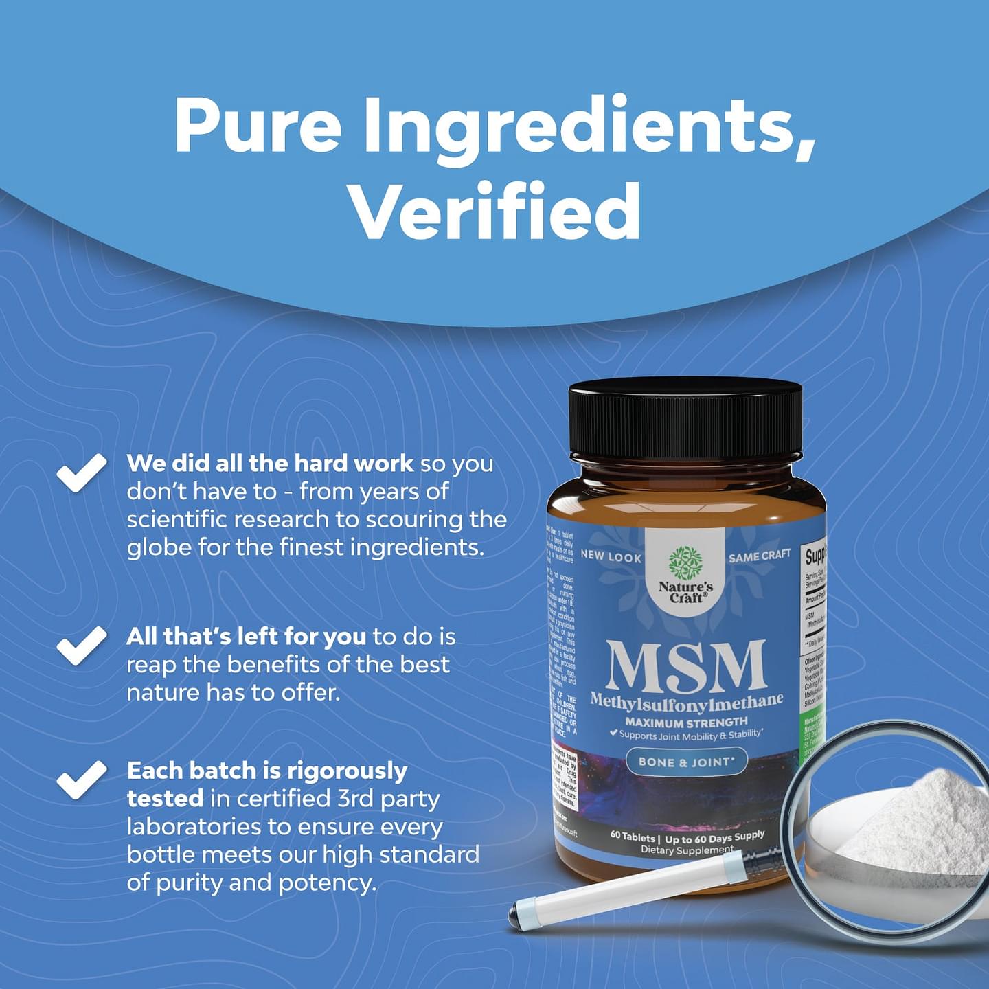 MSM - 60 Capsules
