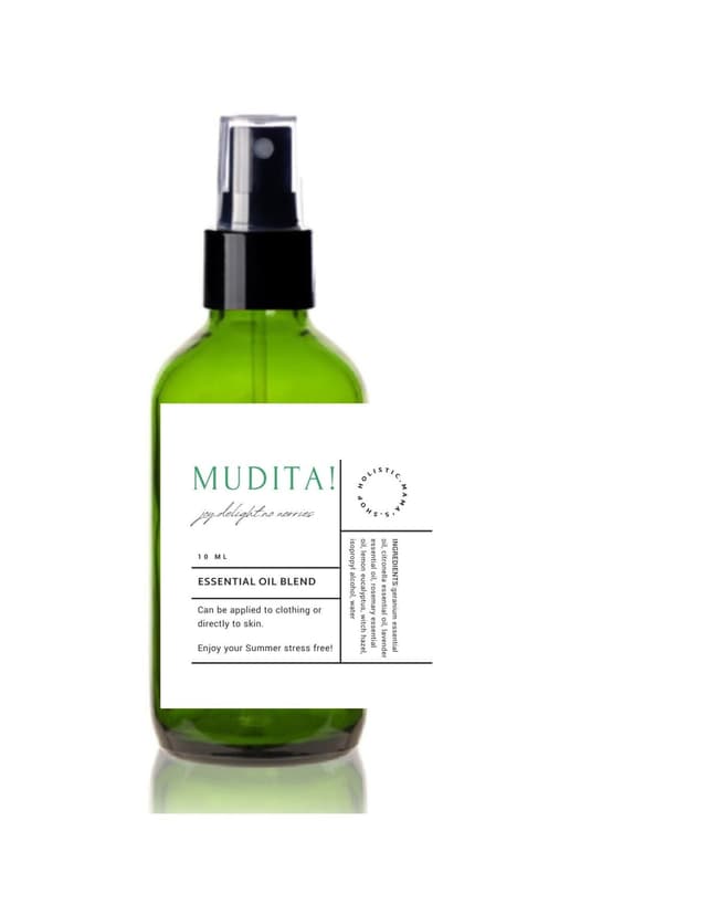 MUDITA - Non Toxic Bug Spray - Plant-Based Insect Repellent for Adults ...