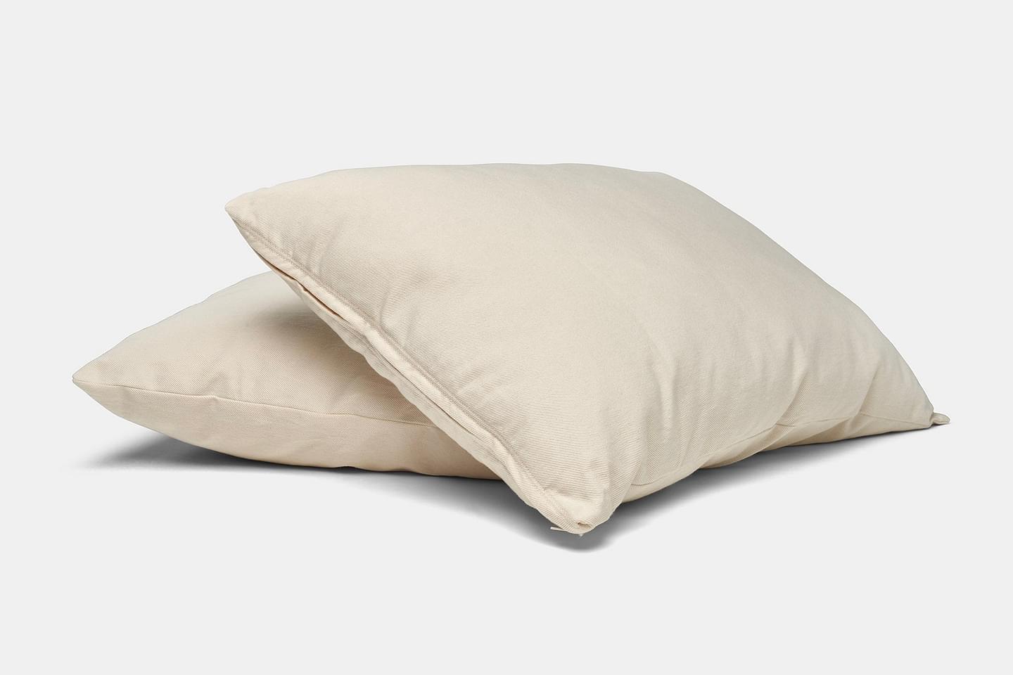 Natural Cotton Pillow With Wool Filling