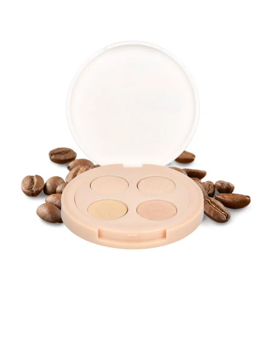 Non-cakey Coffee Concealer Quads - Cappuccino Mix