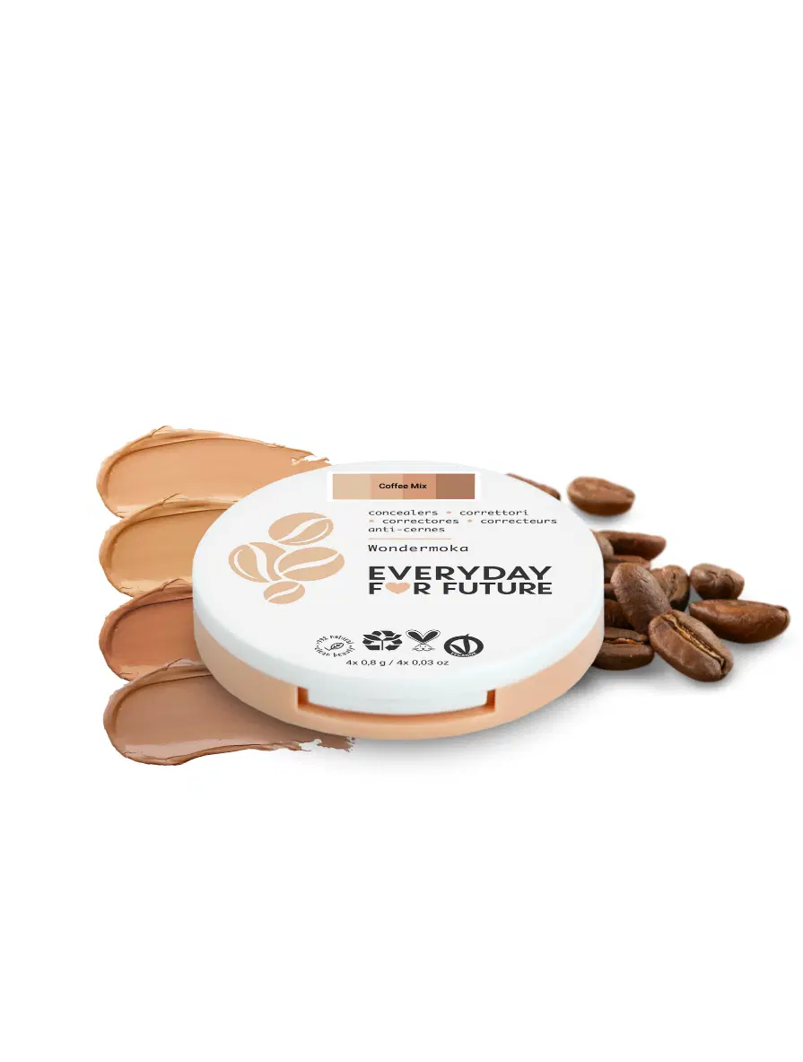 Non-cakey Coffee Concealer Quads - Coffee Mix