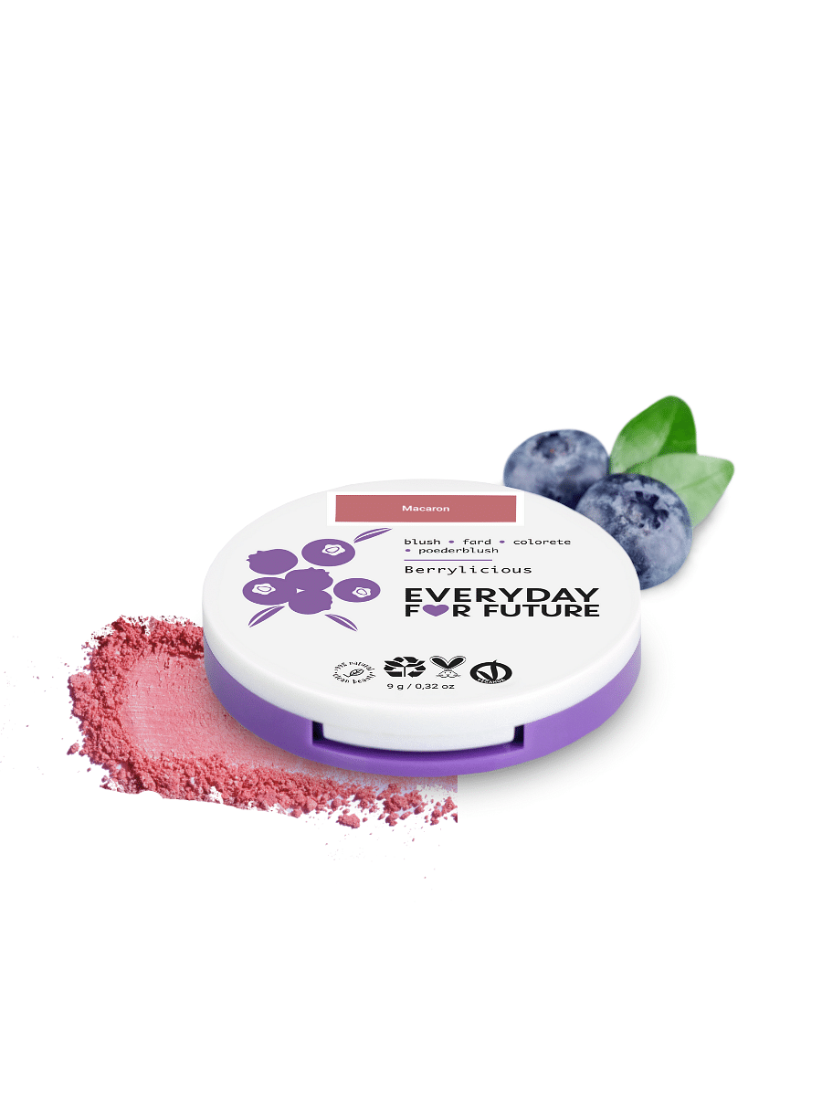 Nourishing Blueberry Blush - Macaron image