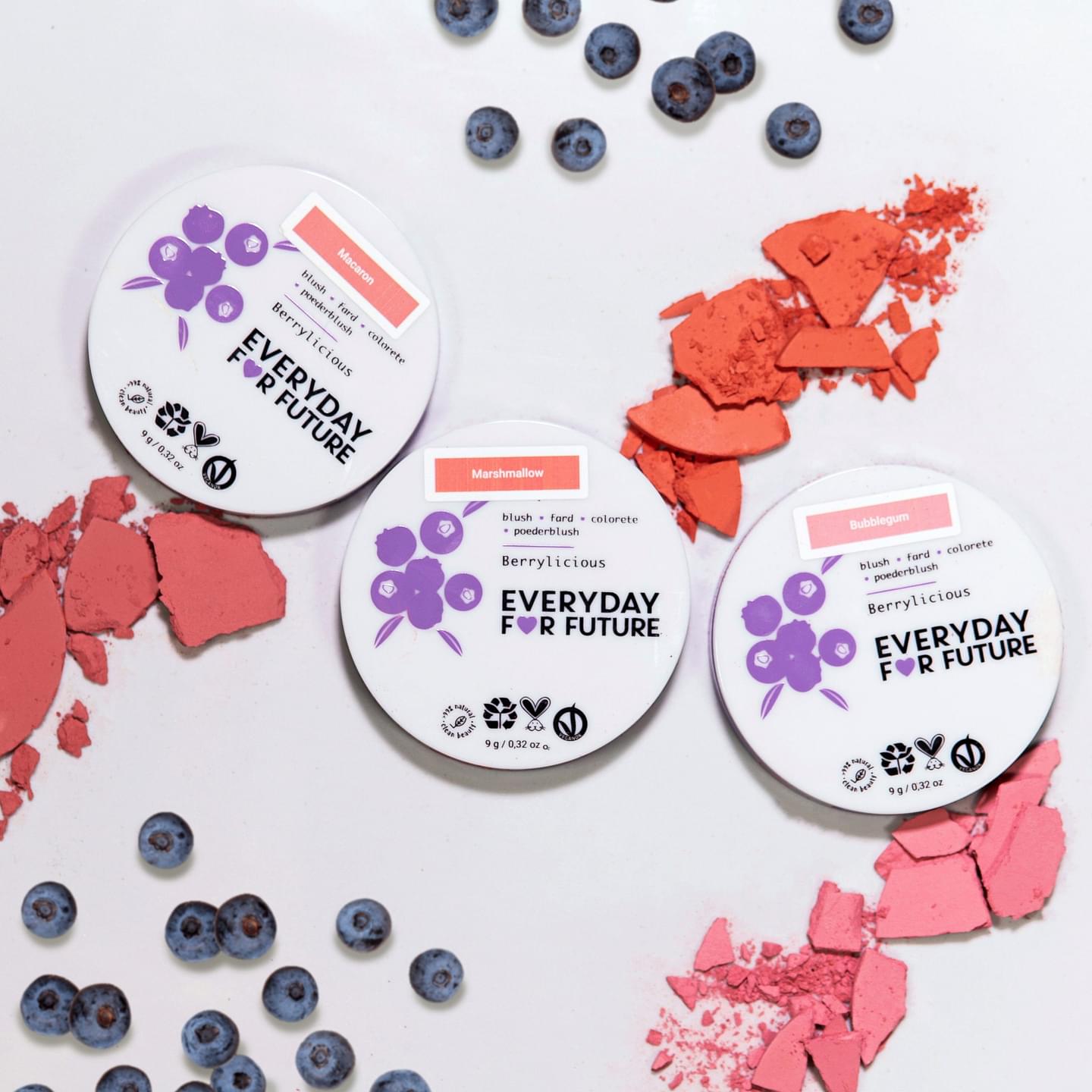 Nourishing Blueberry Blush - Macaron image