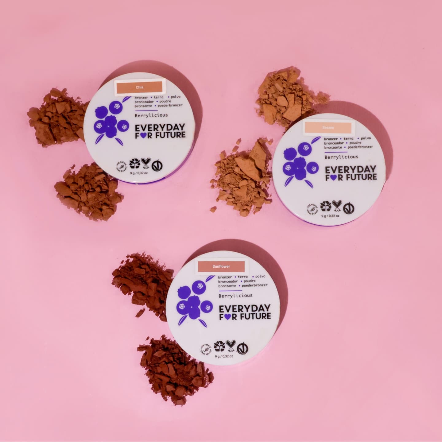 Nourishing Blueberry Bronzer - Chia image