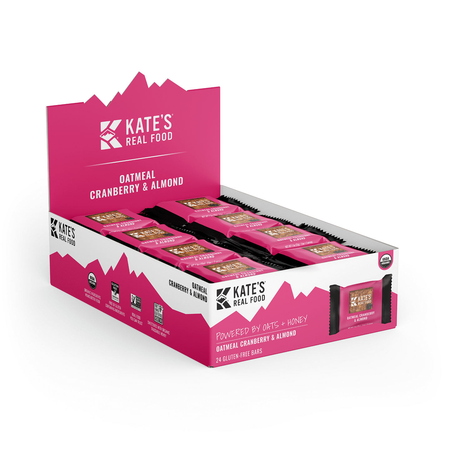 Oatmeal Cranberry & Almond Kids Bars