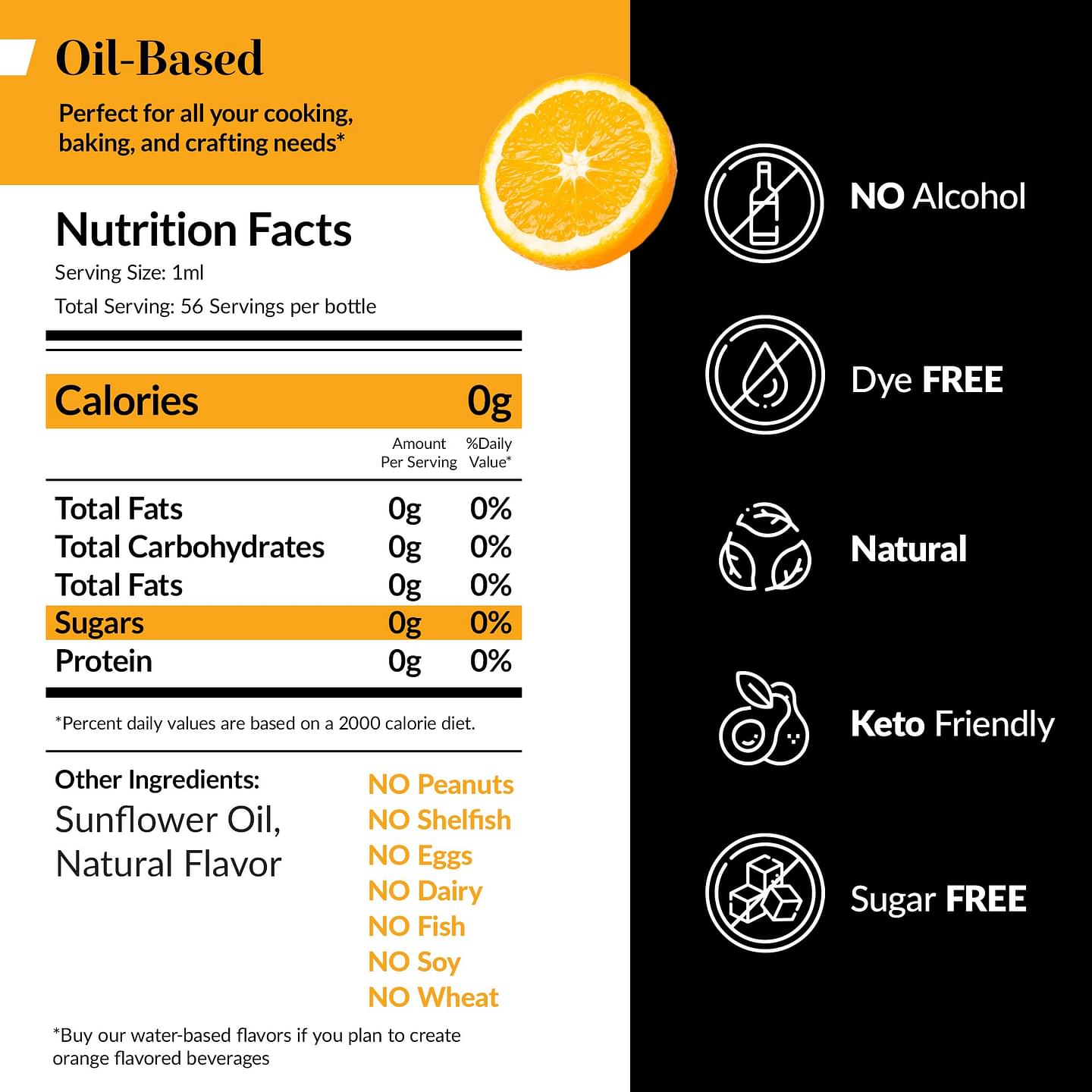 Oil Soluble Orange Flavoring
