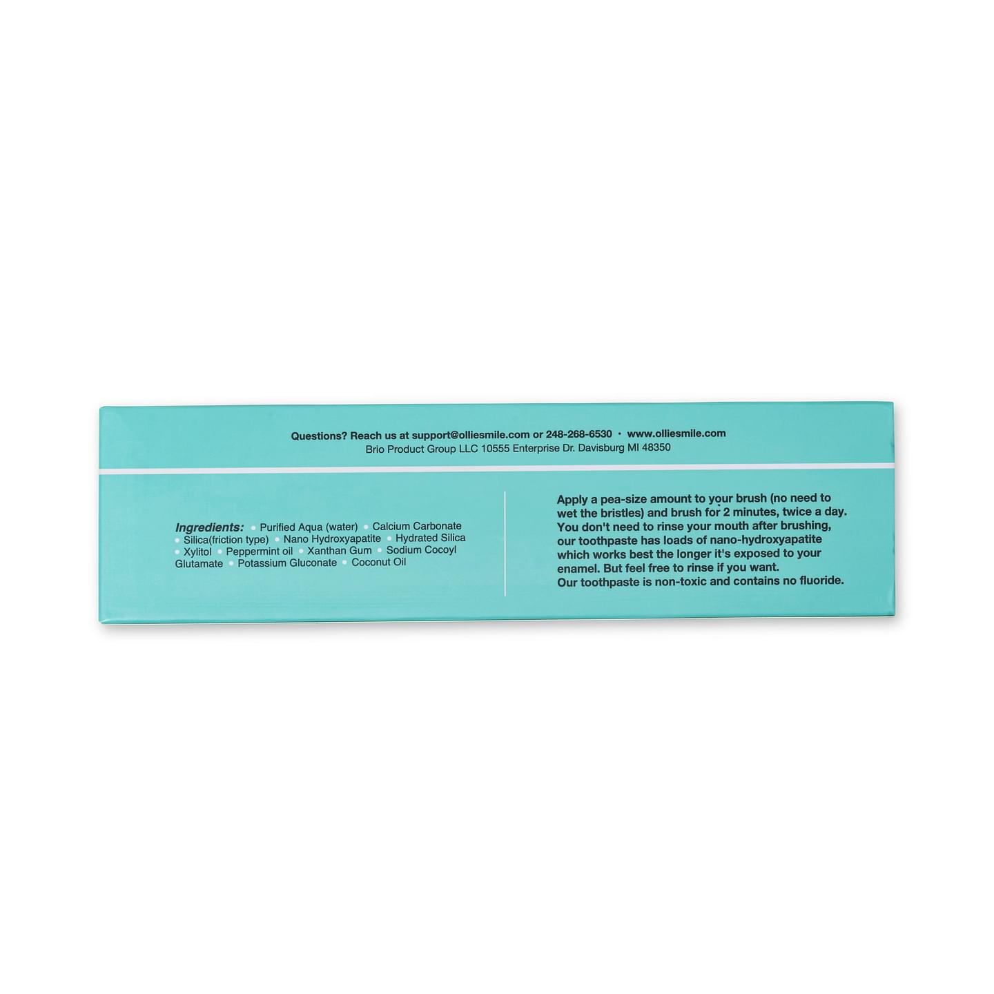 Ollie Clean Mint Toothpaste