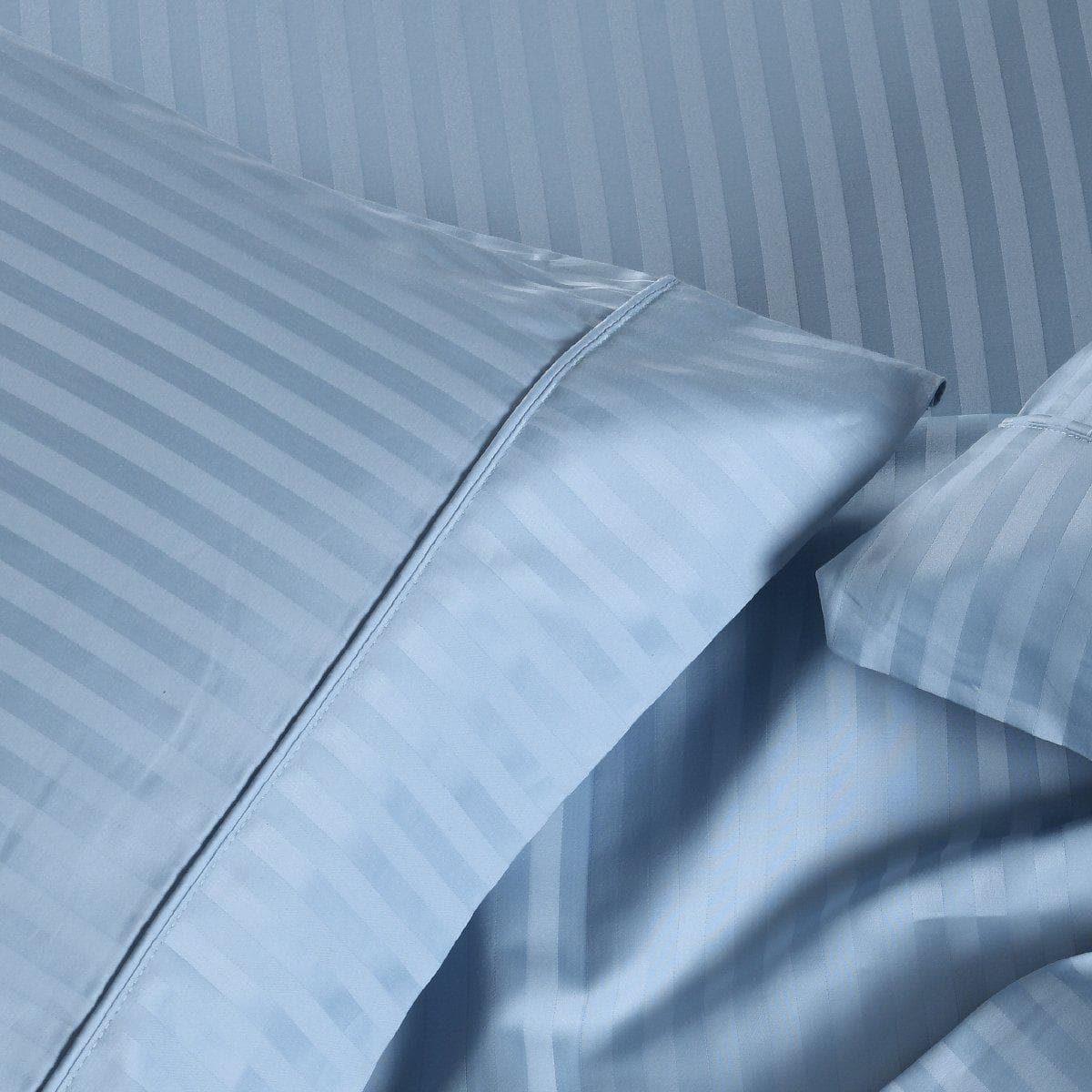 Olympic Queen Easy Care Sheet Set - Striped 650 Thread Count