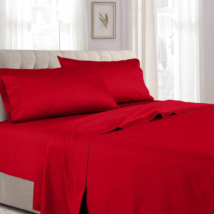 Olympic Queen Sheet Set - Solid 600 Thread Count