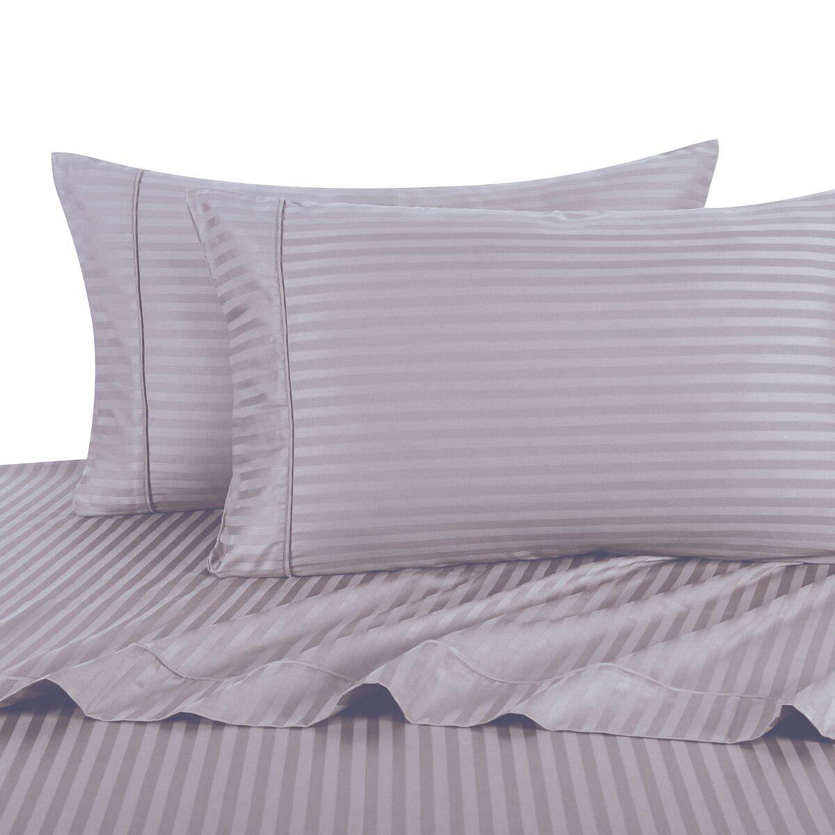 Olympic Queen Sheet Set - Striped 300 Thread Count