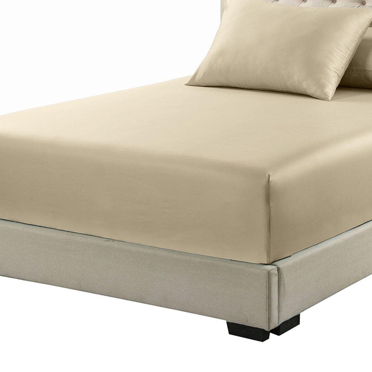 Olympic Queen Size Fitted Sheet Only - 100% Bamboo Viscose