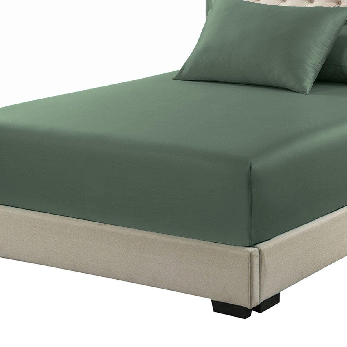 Olympic Queen Size Fitted Sheet Only - 100% Bamboo Viscose