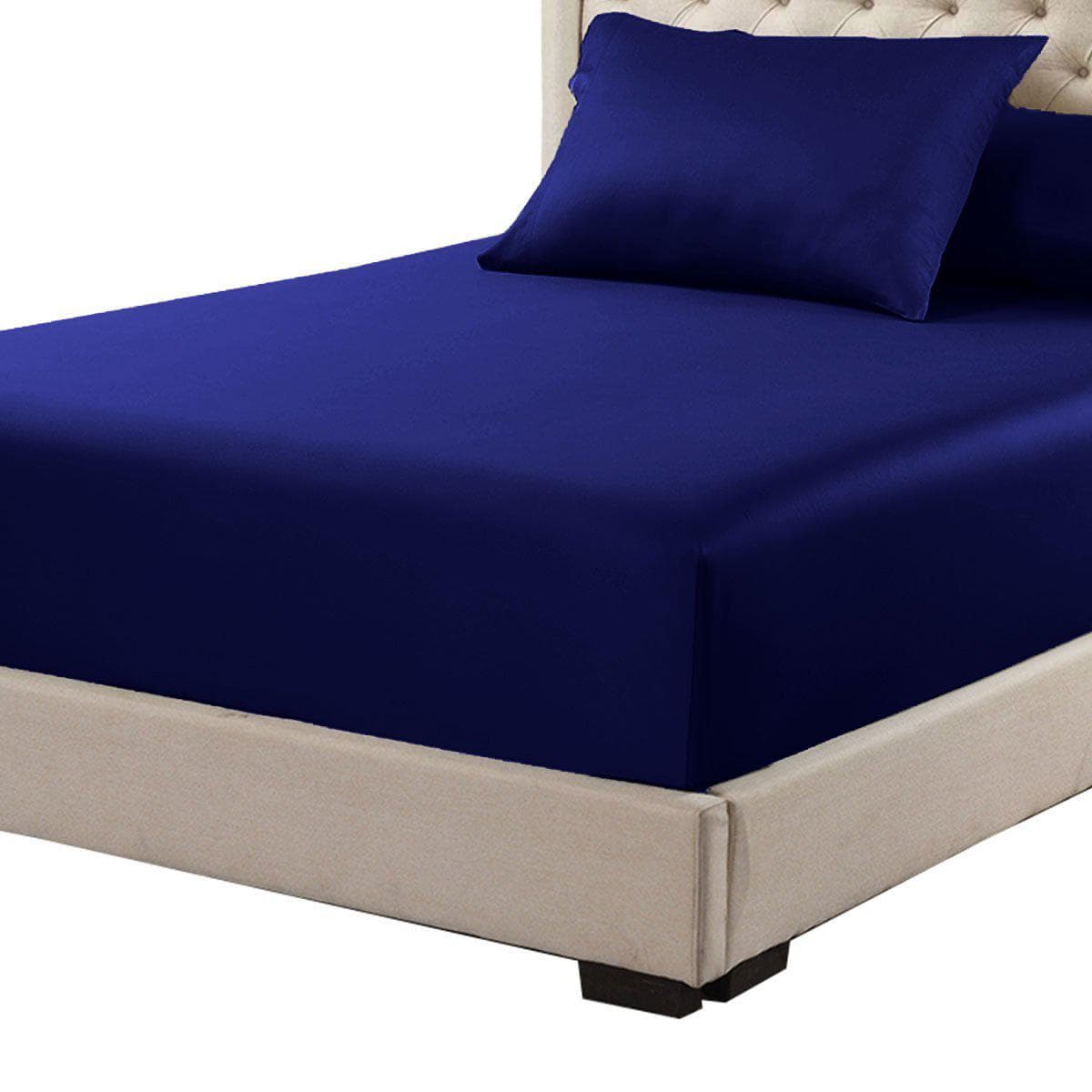 Olympic Queen Size Fitted Sheet Only - 100% Bamboo Viscose