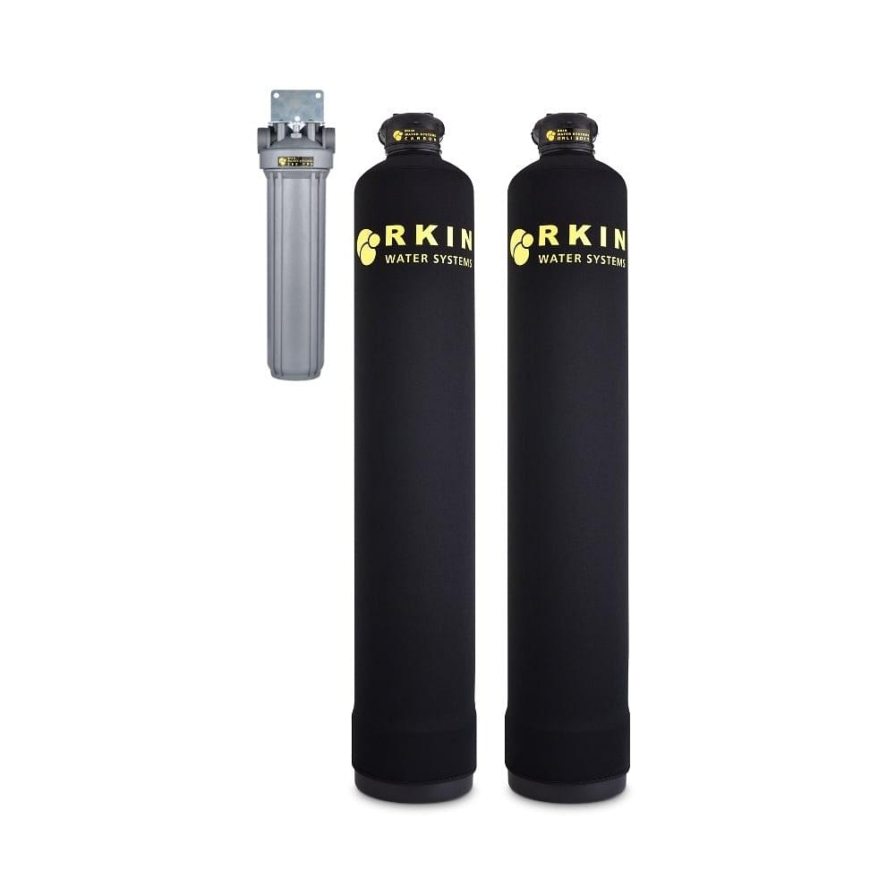 OnliSoft Pro Salt-Free Water Conditioner and Whole House Carbon Filter System