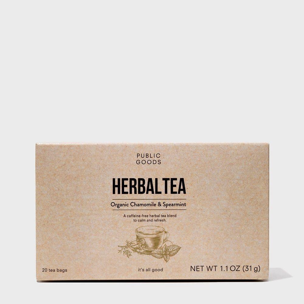 Organic Chamomile & Spearmint Tea