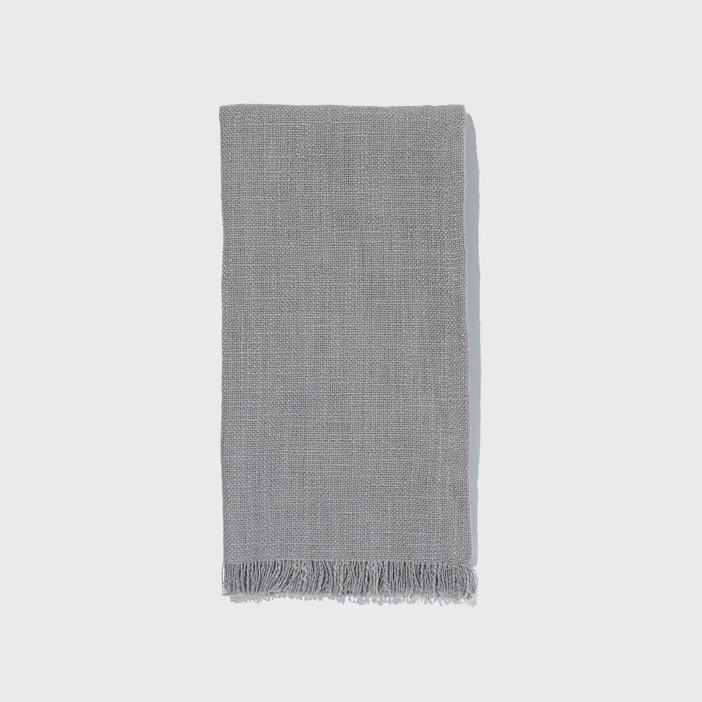Organic Cotton Grey Napkins (Set of 4)