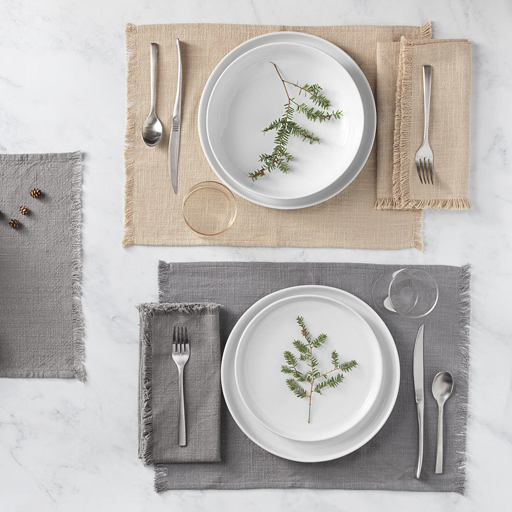 Organic Cotton Khaki Napkins (Set of 4)