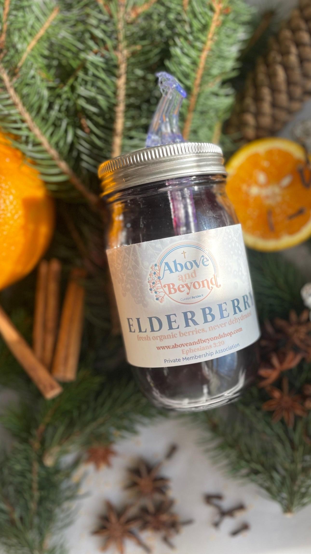 Organic Elderberry Syrup