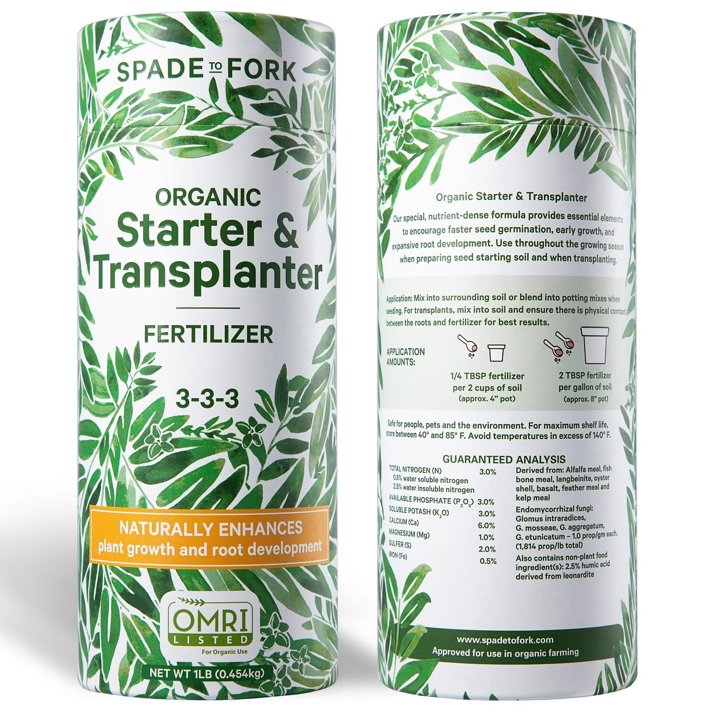 Organic Starter & Transplanter Fertilizer