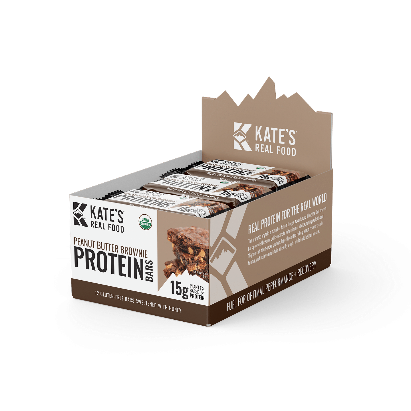 Peanut Butter Brownie Protein Bars