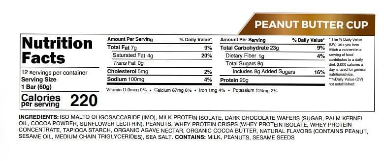 Peanut Butter Cup Protein Bar Caddie image
