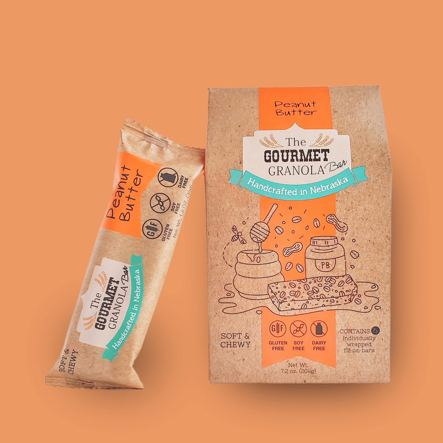 Buy One, Get 1 50% Off! - Peanut Butter Bars x Peanut Butter Granola