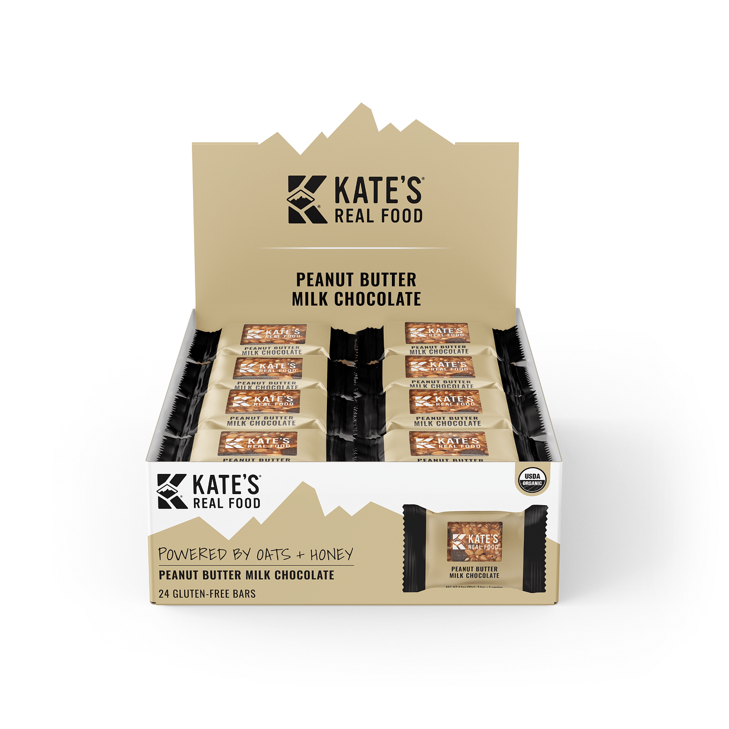 Peanut Butter Milk Chocolate Kids Bars
