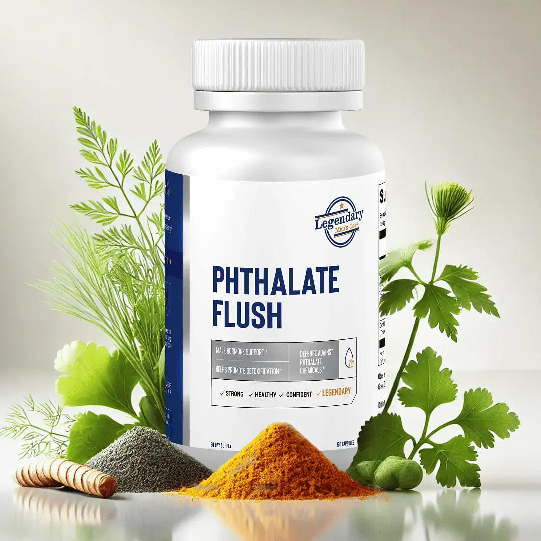 PHTHALATE FLUSH - HELP DETOX YOUR BODY FROM “EVERYDAY” MANHOOD-KILLING CHEMICALS