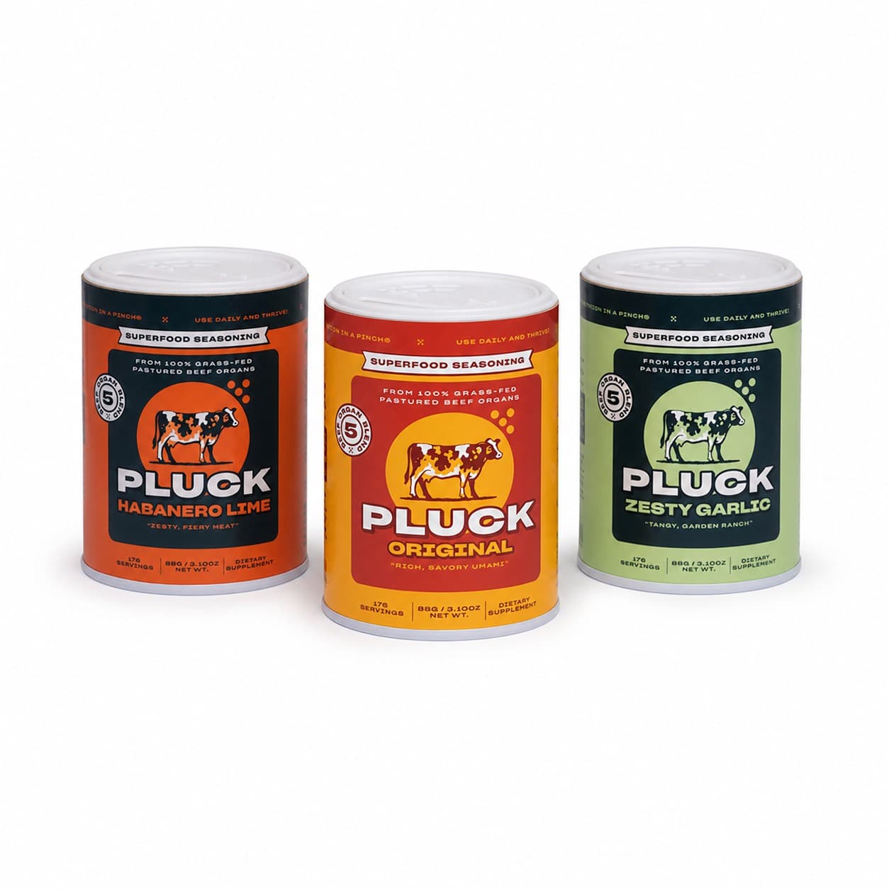 Buy 2, Get 1 Free! - Original, Zesty Garlic, and Habanero Lime