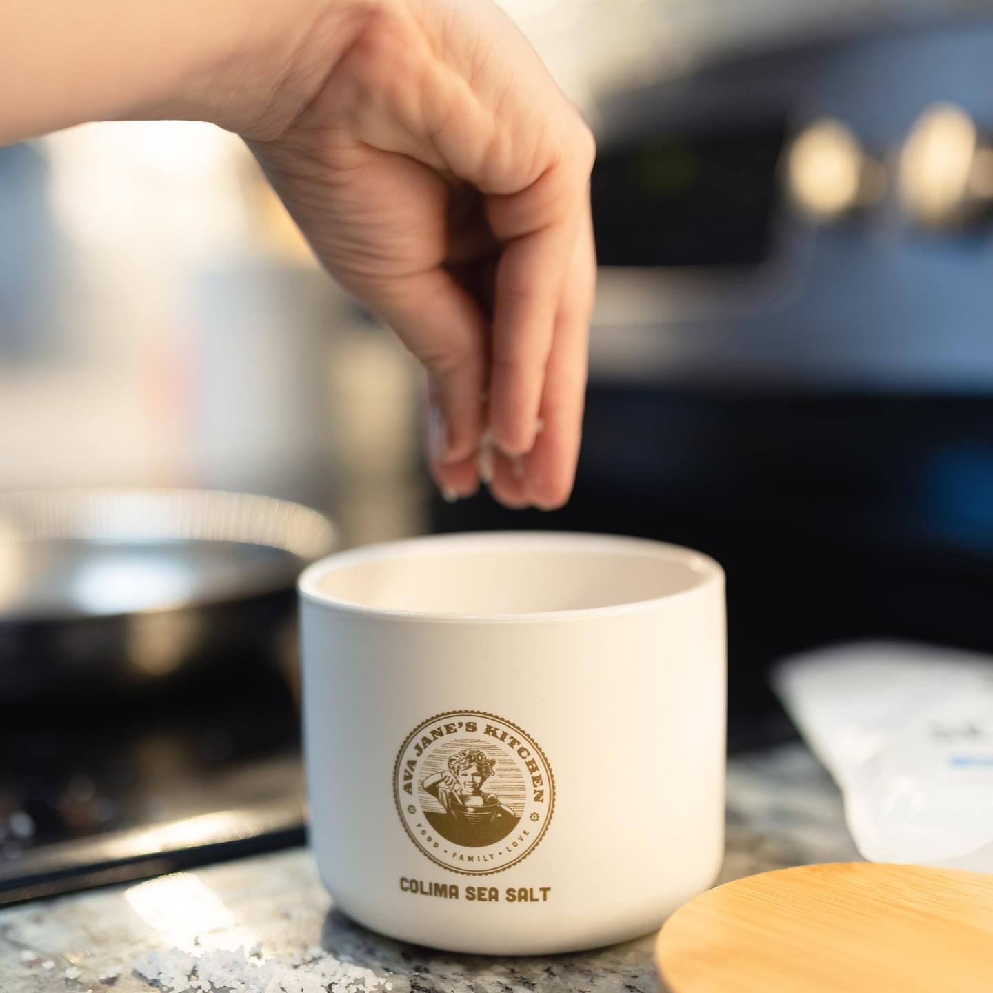 Porcelain Salt Cellar