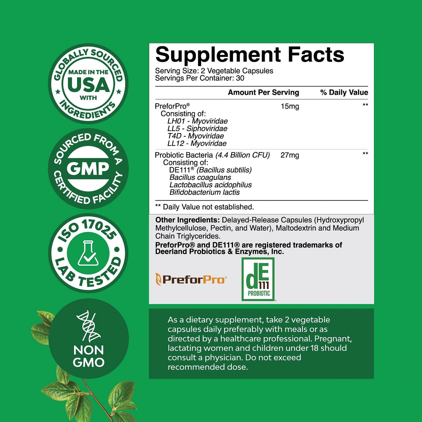 Prebiotic + Probiotic