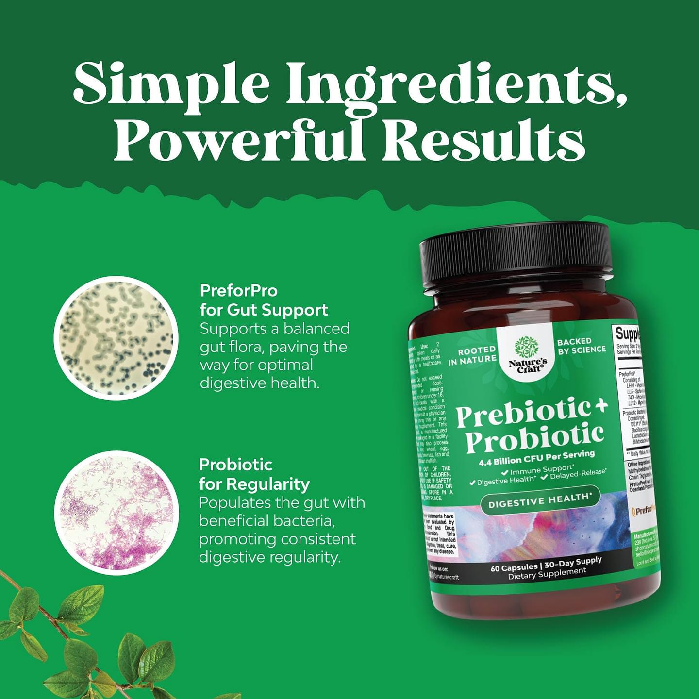 Prebiotic + Probiotic
