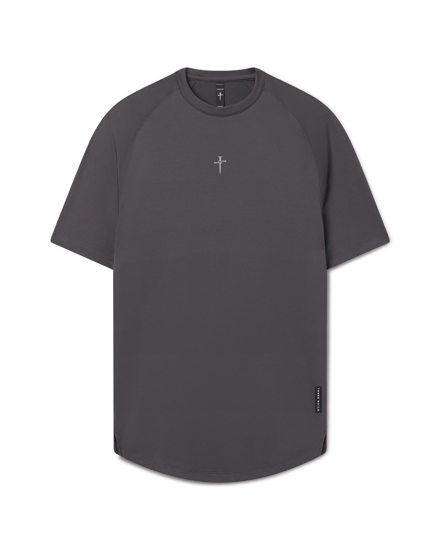 Pro-Tech Tee "Cross" - Space Grey