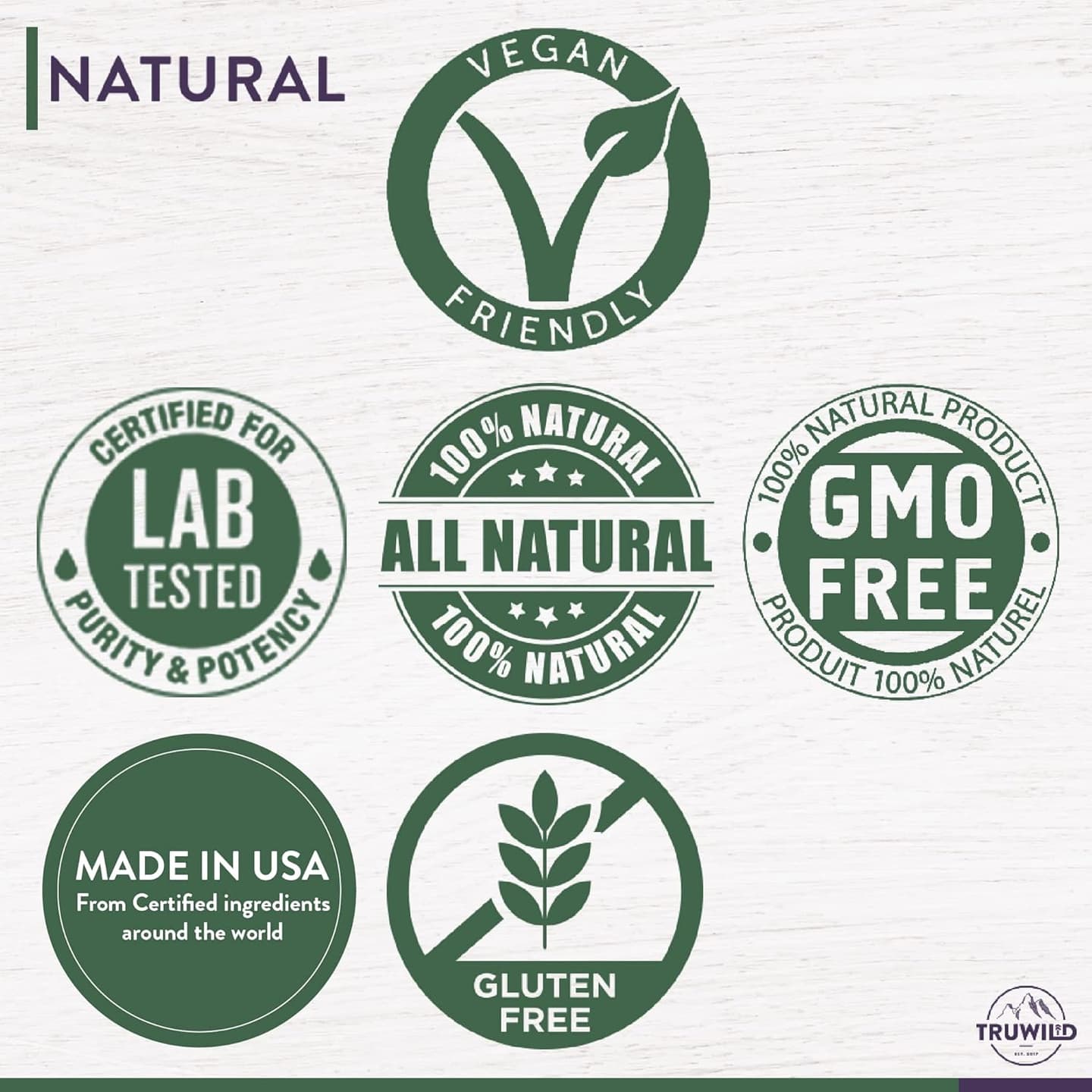 Protect+ Vegan Immune Support & Antioxidant – All Natural Vitamin C + Zinc + Magnesium + Resveratrol + Acai – Non-GMO – Gluten Free Capsule Supplement Made in The USA cGMP – 30 Servings