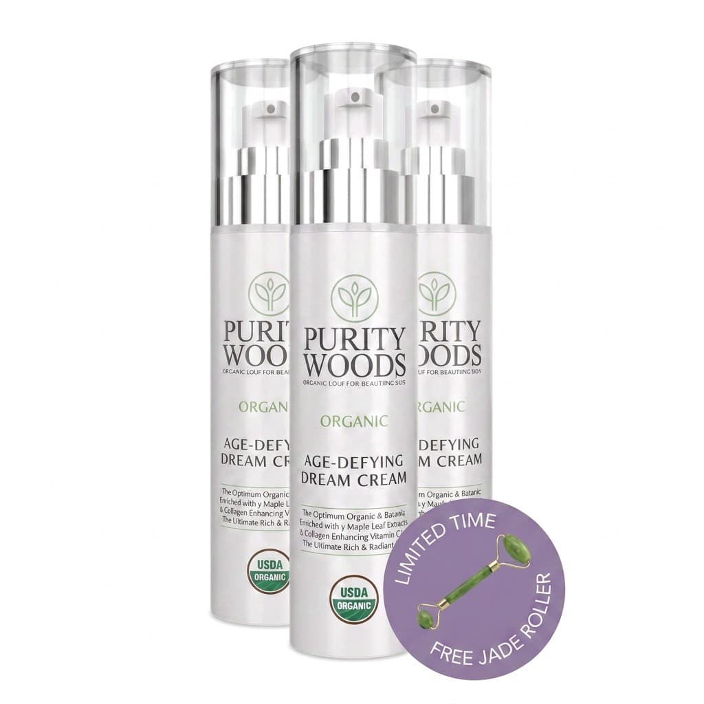 3 Pack - Age Defying Dream Cream + FREE Jade Roller ($32 Value) - Limited Time Only - Mothers Day Promo!