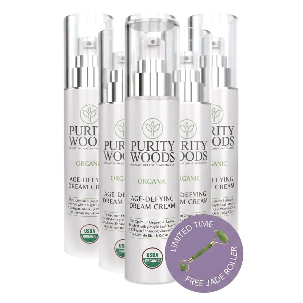 6 Pack - Age Defying Dream Cream + FREE Jade Roller ($32 Value) - Limited Time Only - Mothers Day Promo!