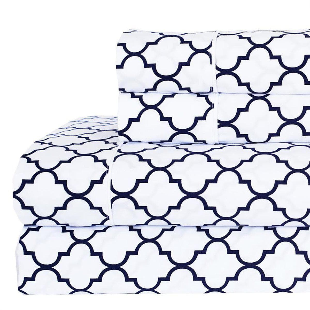 Quatrefoil Printed Sheets Set – Meridian