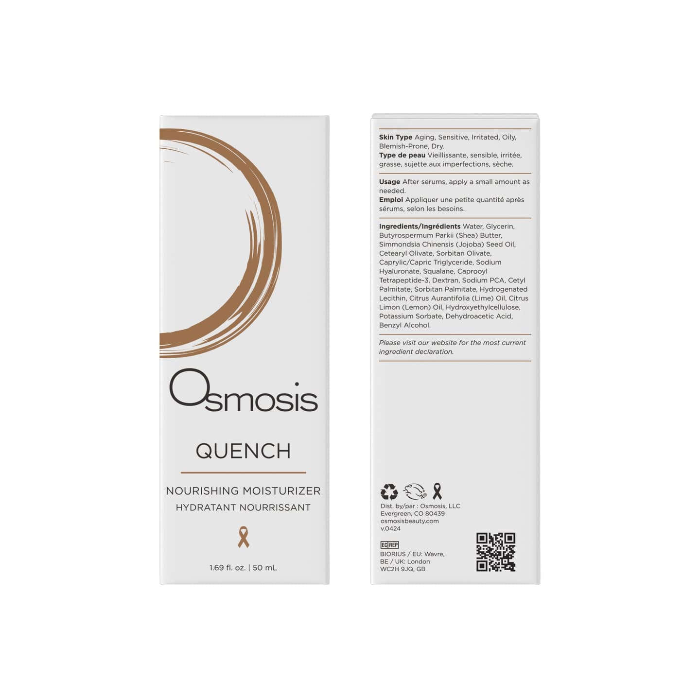 Quench - Hydrating Serum Deep Moisture Facial Treatment