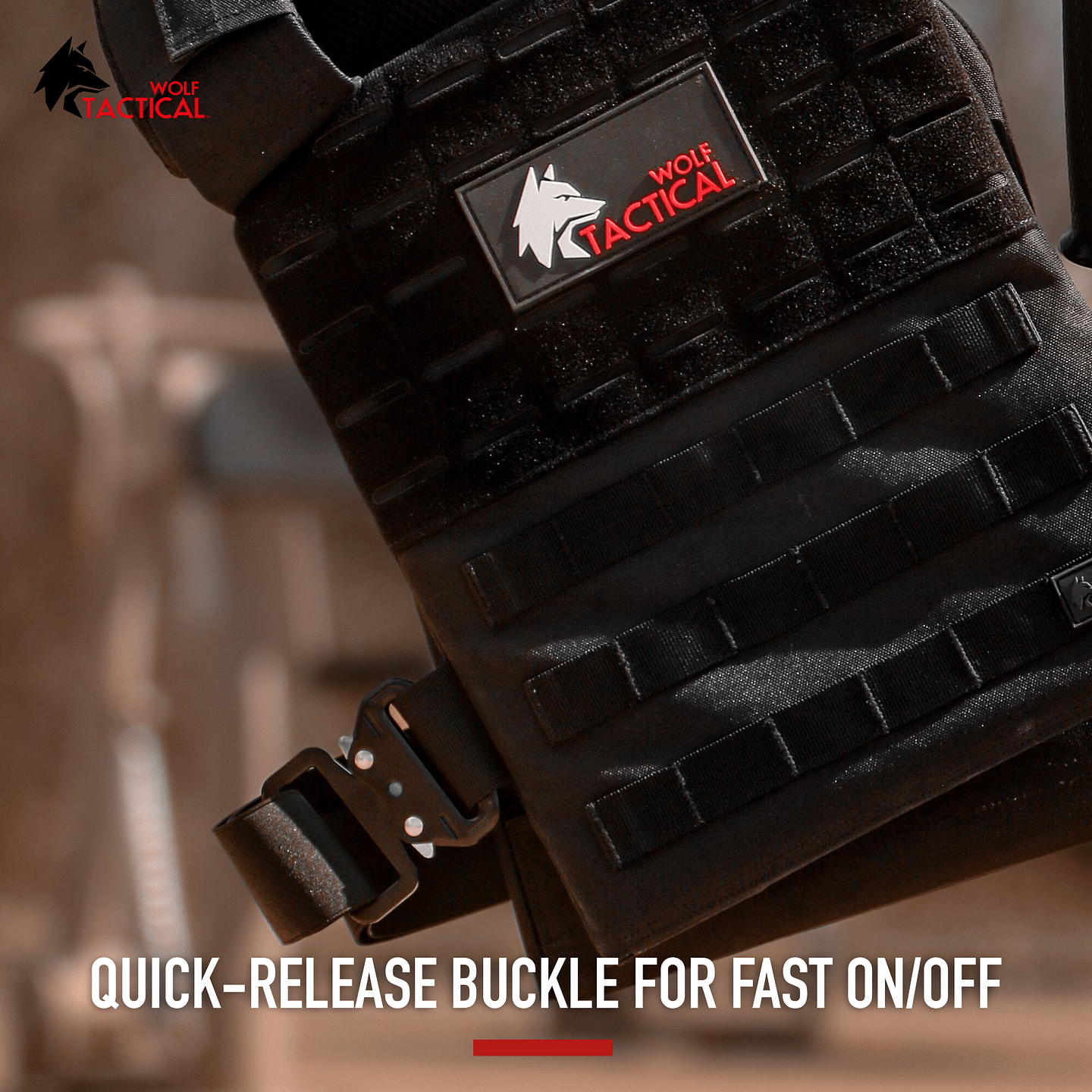 Quick-Release Weighted Vest