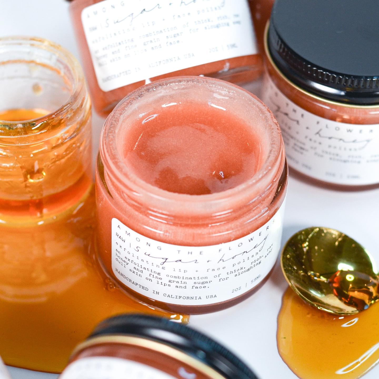 Raw Honey + Sugar Exfoliating Lip & Face Polish