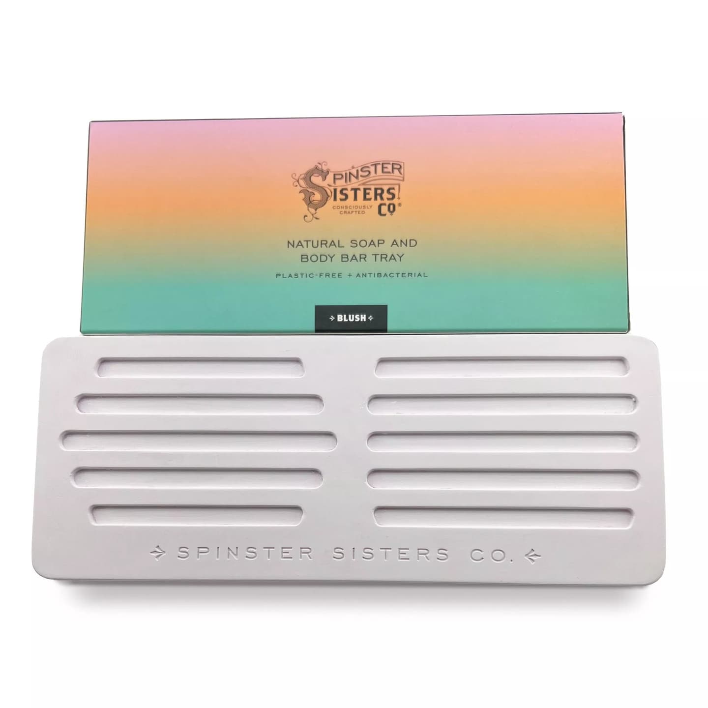 Rectangular Soap Trays - Multiple Colors - Eco Friendly - Diatomaceous Earth Soap Dish, Rectangular Tray