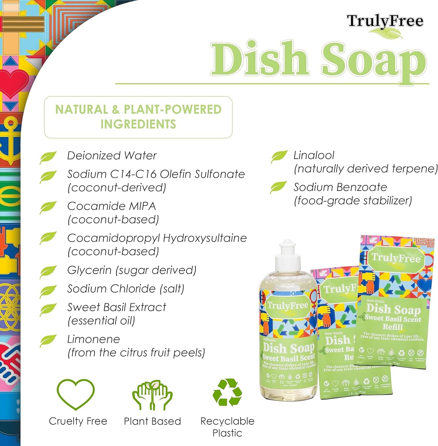 Refillable Dish Soap Starter Kit