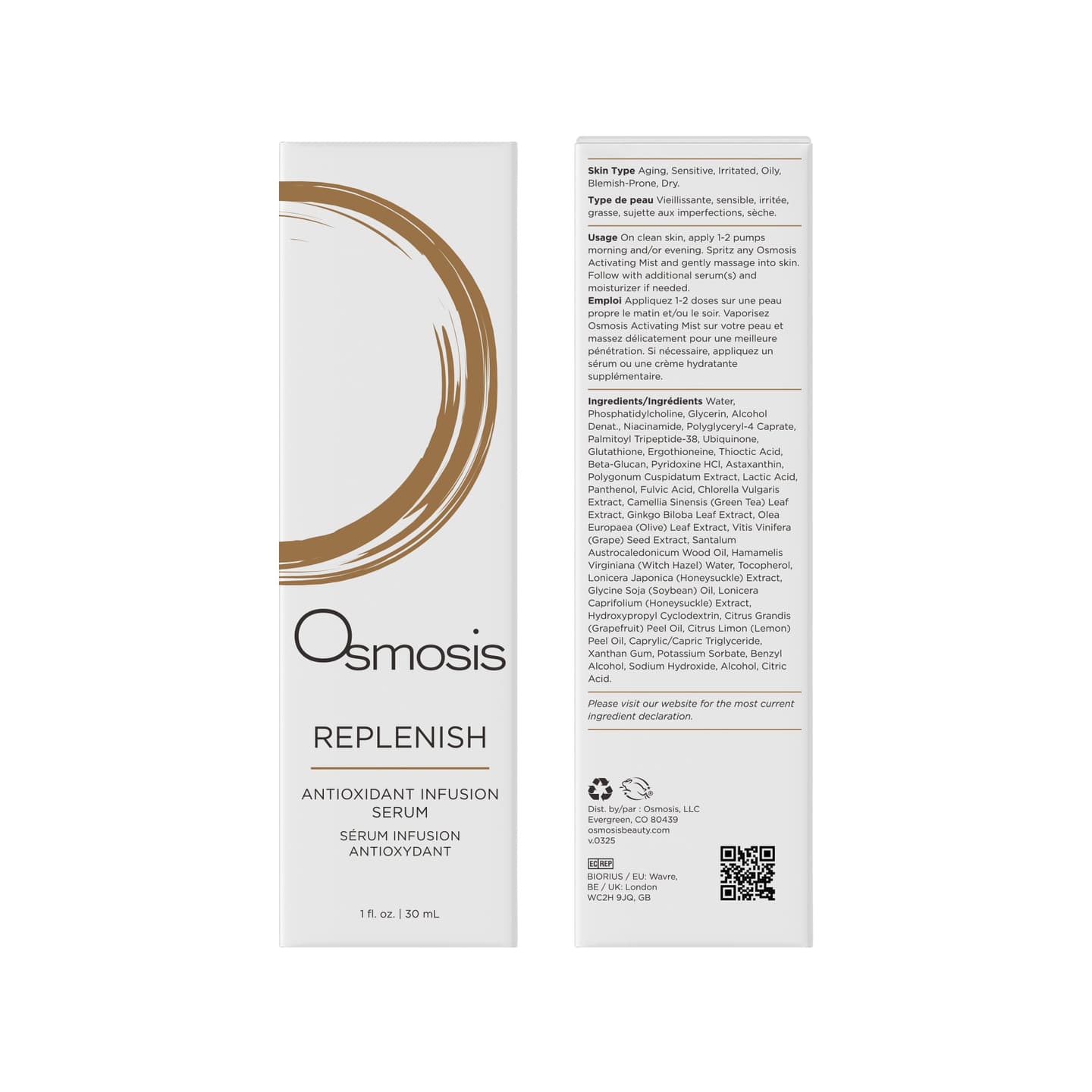 Replenish - Antioxidant Infusion Serum Protective Anti-Aging Treatment