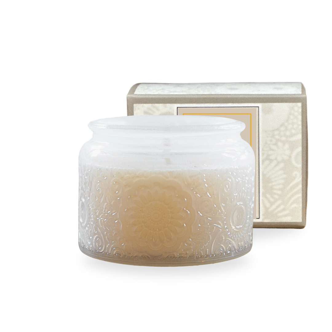 Romance Tahitian Tonka Natural Candle 4oz Ellie Collection
